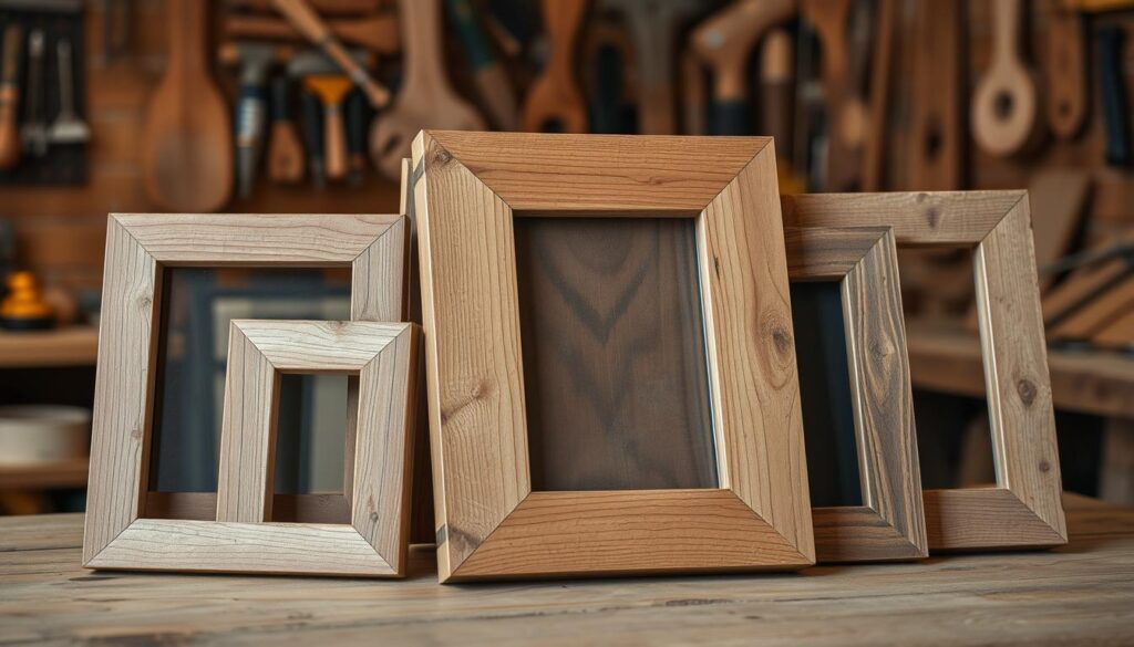 Rustic Picture Frames Project