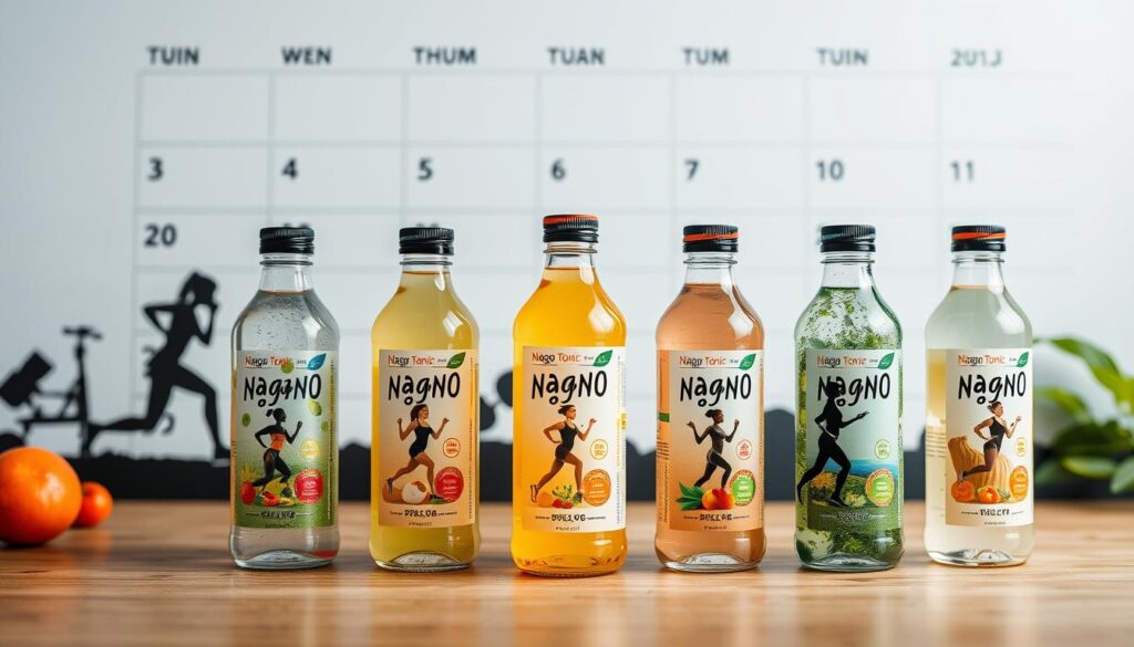 progress milestones with Nagano Tonic